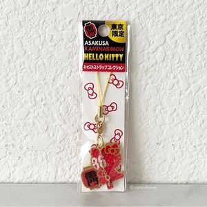 Sanrio Hello Kitty 86 Asakusa Kaminarimon Phone Charm